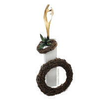 Europalms Palmblattkopf, getrocknet, gold