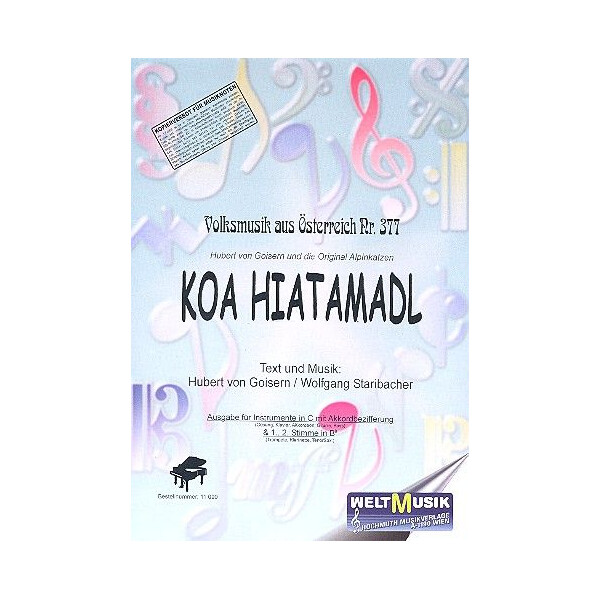 Koa Hiatamadl: Einzelausgabe