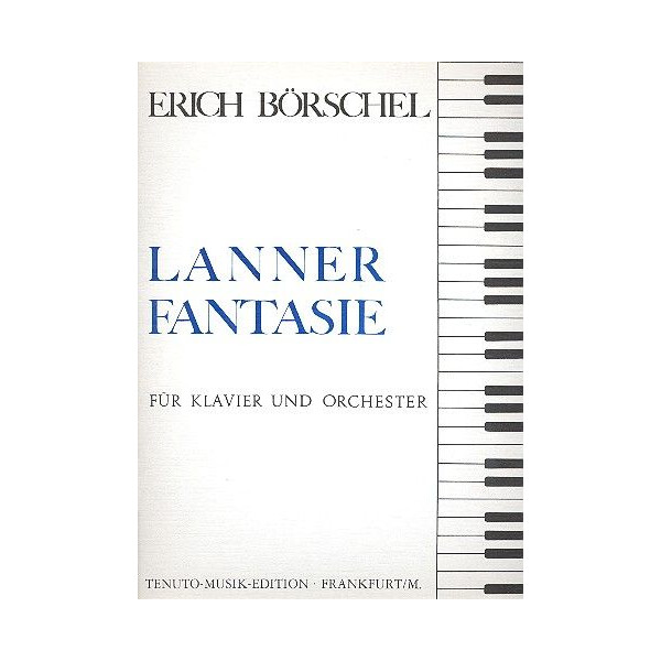 Lanner-Fantasie für Solo- Klavier und