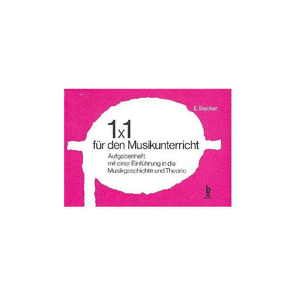 1x1 für den Musikunterricht