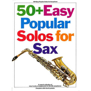 50 + easy popular Solos for Sax:
