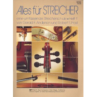 Alles für Streicher Band 1 für Streichorchester
