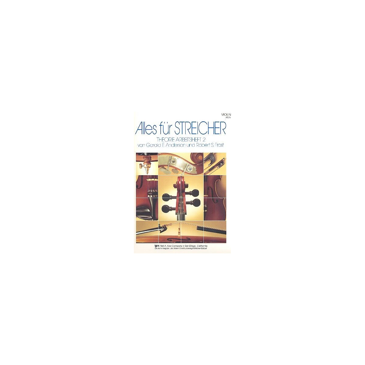 Alles für Streicher Band 2 Theorie Arbeitsheft