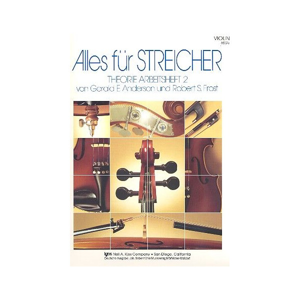 Alles für Streicher Band 2 Theorie Arbeitsheft