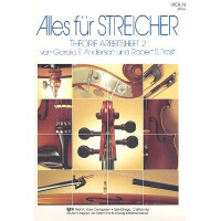 Alles für Streicher Band 2 Theorie Arbeitsheft