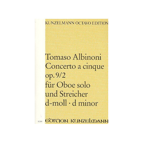 Concerto à cinque d-Moll op.9,2