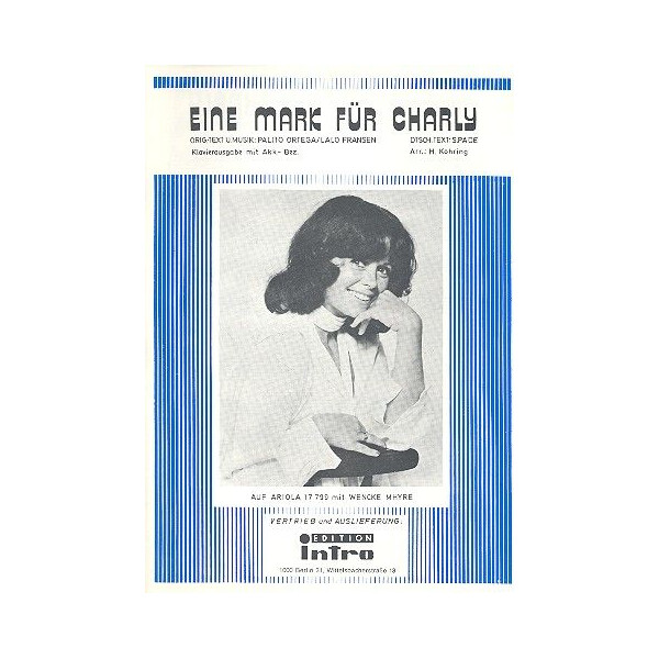 Eine Mark für Charly: Einzelausgabe