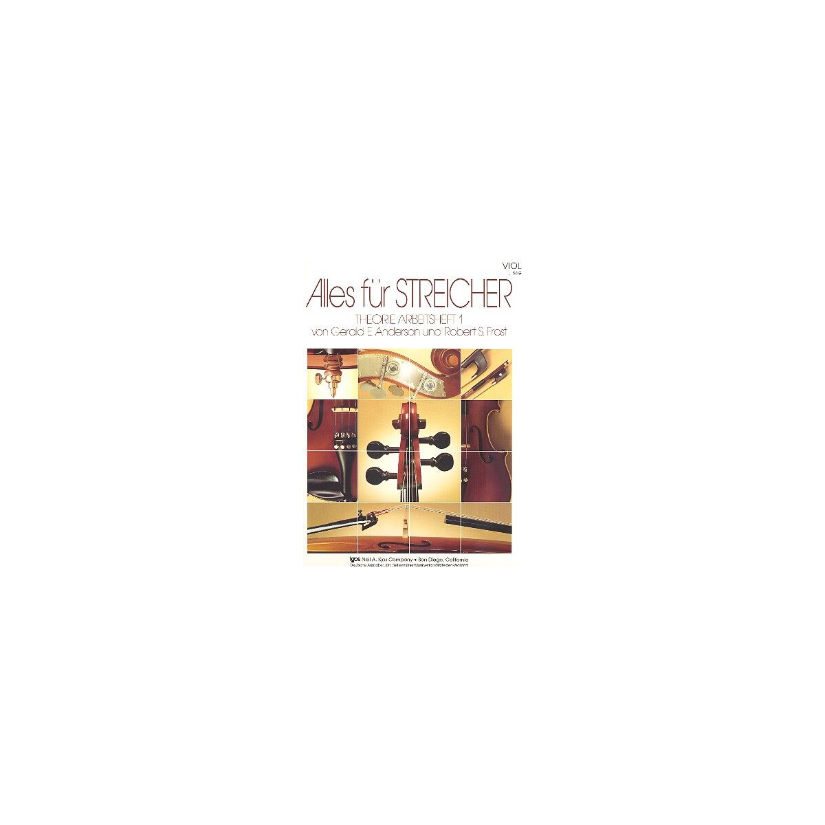Alles für Streicher Band 1 Theorie Arbeitsheft