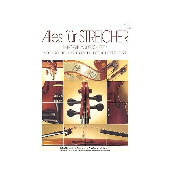 Alles für Streicher Band 1 Theorie Arbeitsheft