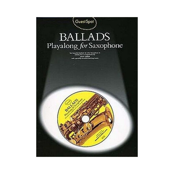 Ballads (+CD): for alto saxophone