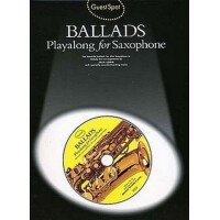 Ballads (+CD): for alto saxophone