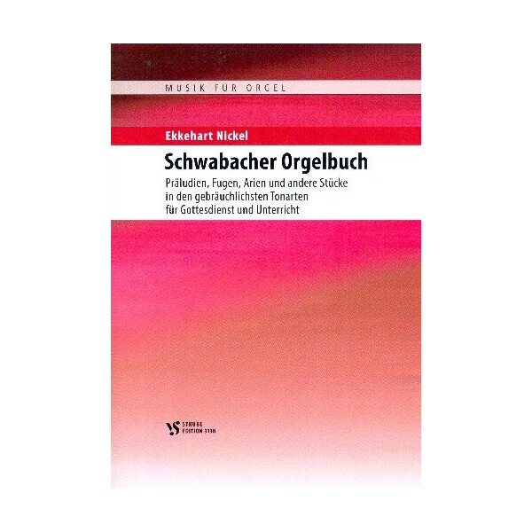 Schwabacher Orgelbuch Präludien,