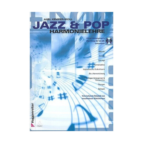 Jazz und Pop Harmonielehre (+CD)