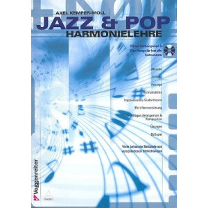 Jazz und Pop Harmonielehre (+CD)