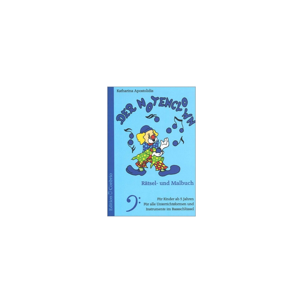 Der Notenclown R&auml;tsel- und Malbuch f&uuml;r