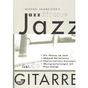 Jazz-Gitarre (+CD): Die Skalen,