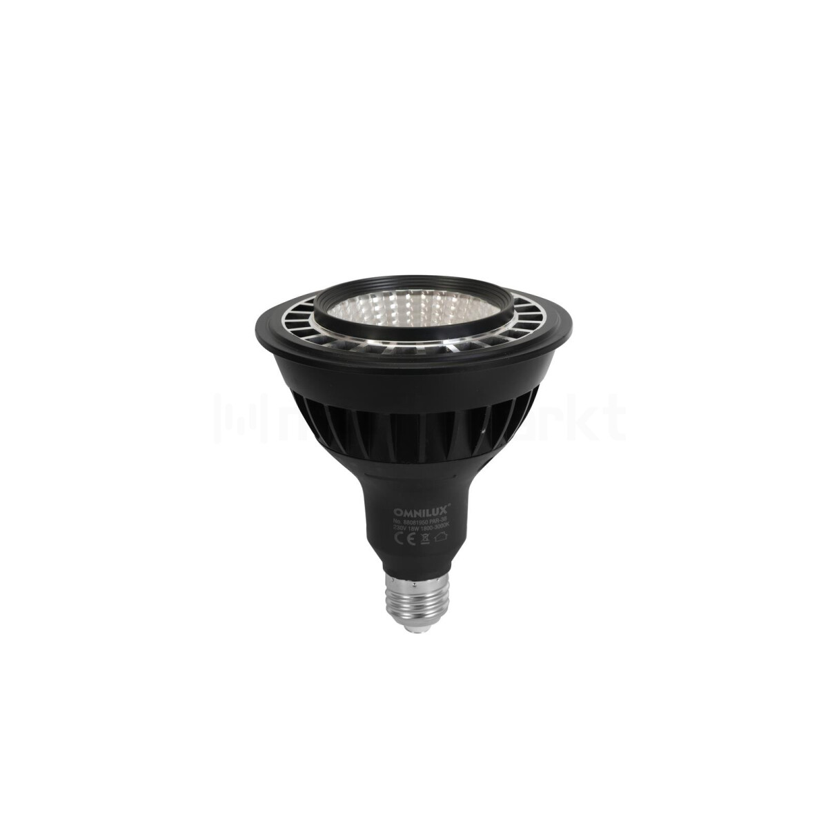 Omnilux PAR-38 230V COB 18W E-27 LED 1800k-3000k dim2warm