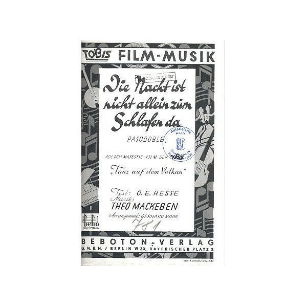 Die Nacht ist nicht allein zum Schlafen da: