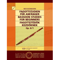 Fagottstudien op.8,1 für Anfänger