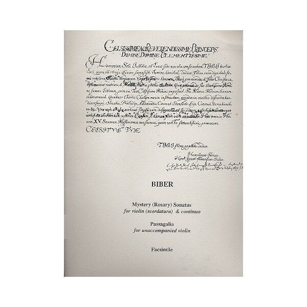 Mystery (Rosary) Sonatas - Passacaglia