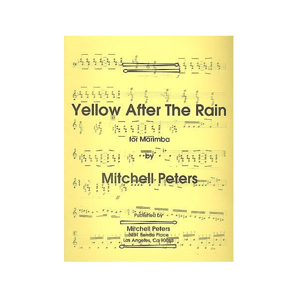 Yellow after the Rain