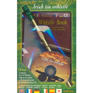 Learn to play the Irish Tin Whistle (+CD +tin whistle in d)