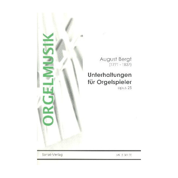 Unterhaltungen für Orgelspieler