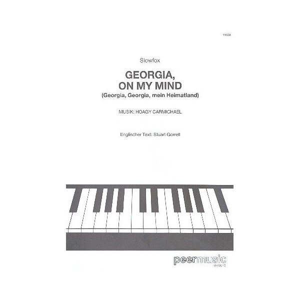 Georgia on my Mind: Einzelausgabe