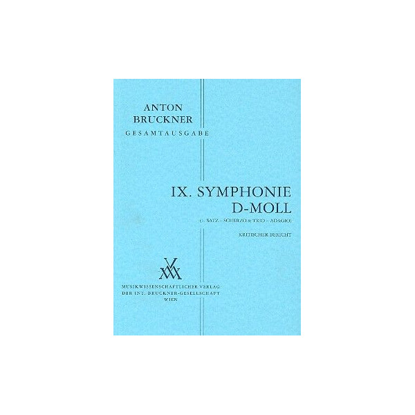Sinfonie d-Moll Nr.9 (1.Satz, Scherzo und Trio, Adagio)