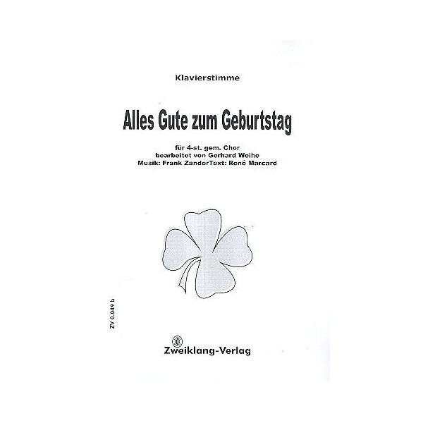 Alles Gute zum Geburtstag:
