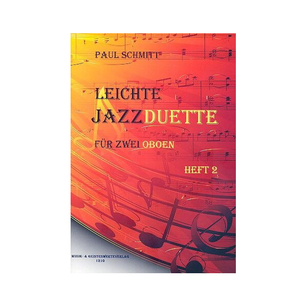Leichte Jazzduette Band 2: für 2 Oboen