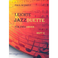 Leichte Jazzduette Band 2: für 2 Oboen