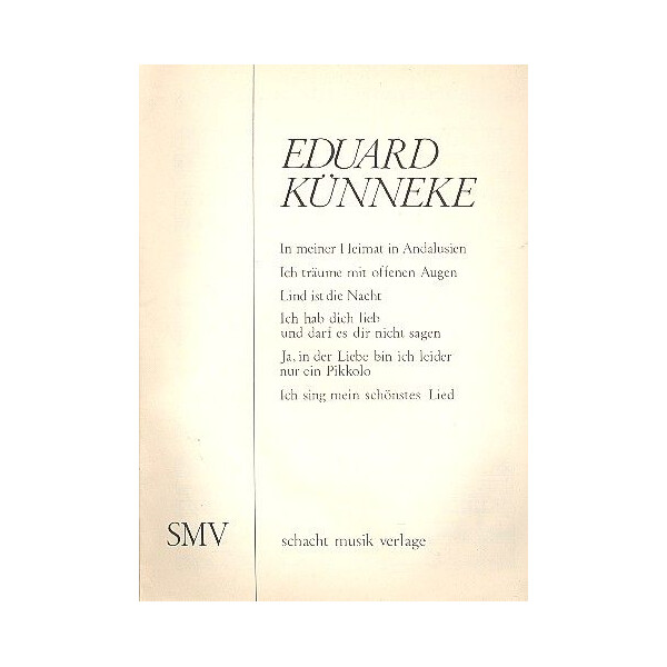 Eduard Künneke Album:
