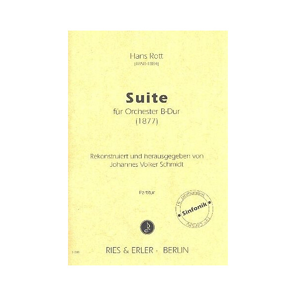 Suite B-Dur für Orchester
