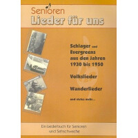 Senioren - Lieder für uns Liederbuch (Großdruck)