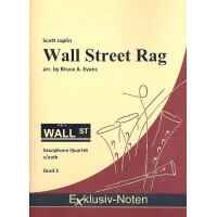 Wall Street Rag: für 4 Saxophone