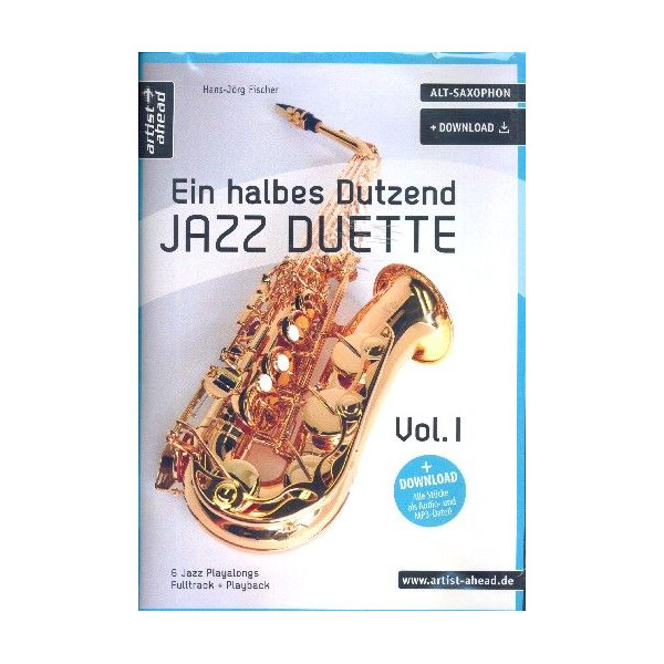 Ein halbes Dutzend Jazzduette Band 1 (+Online Audio)