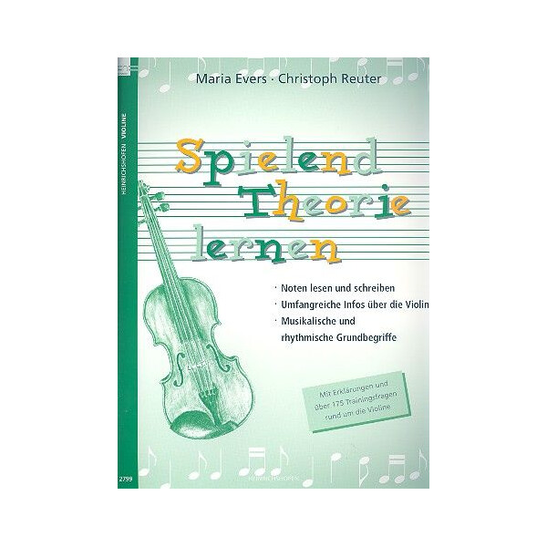Spielend Theorie lernen für Violine