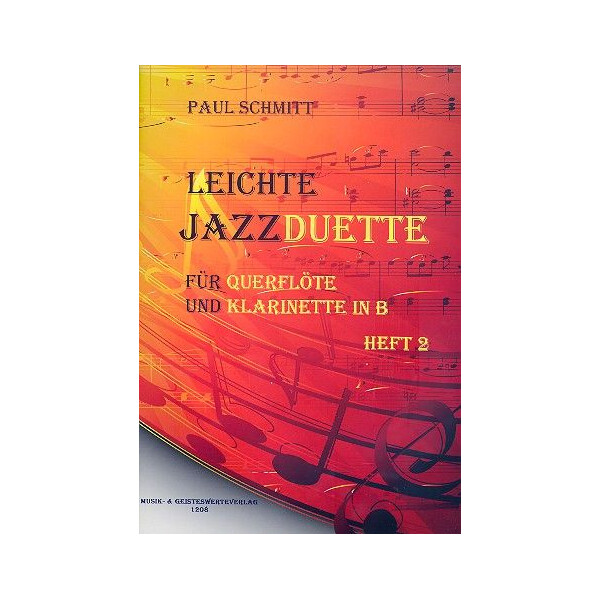 Leichte Jazzduette Band 2: für Flöte und