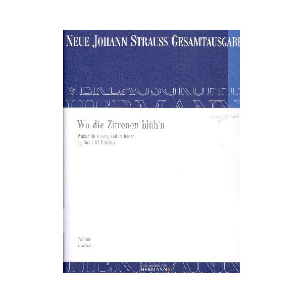 Wo die Zitronen blühn op.364