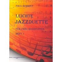 Leichte Jazzduette Band 1: für 2 Flöten
