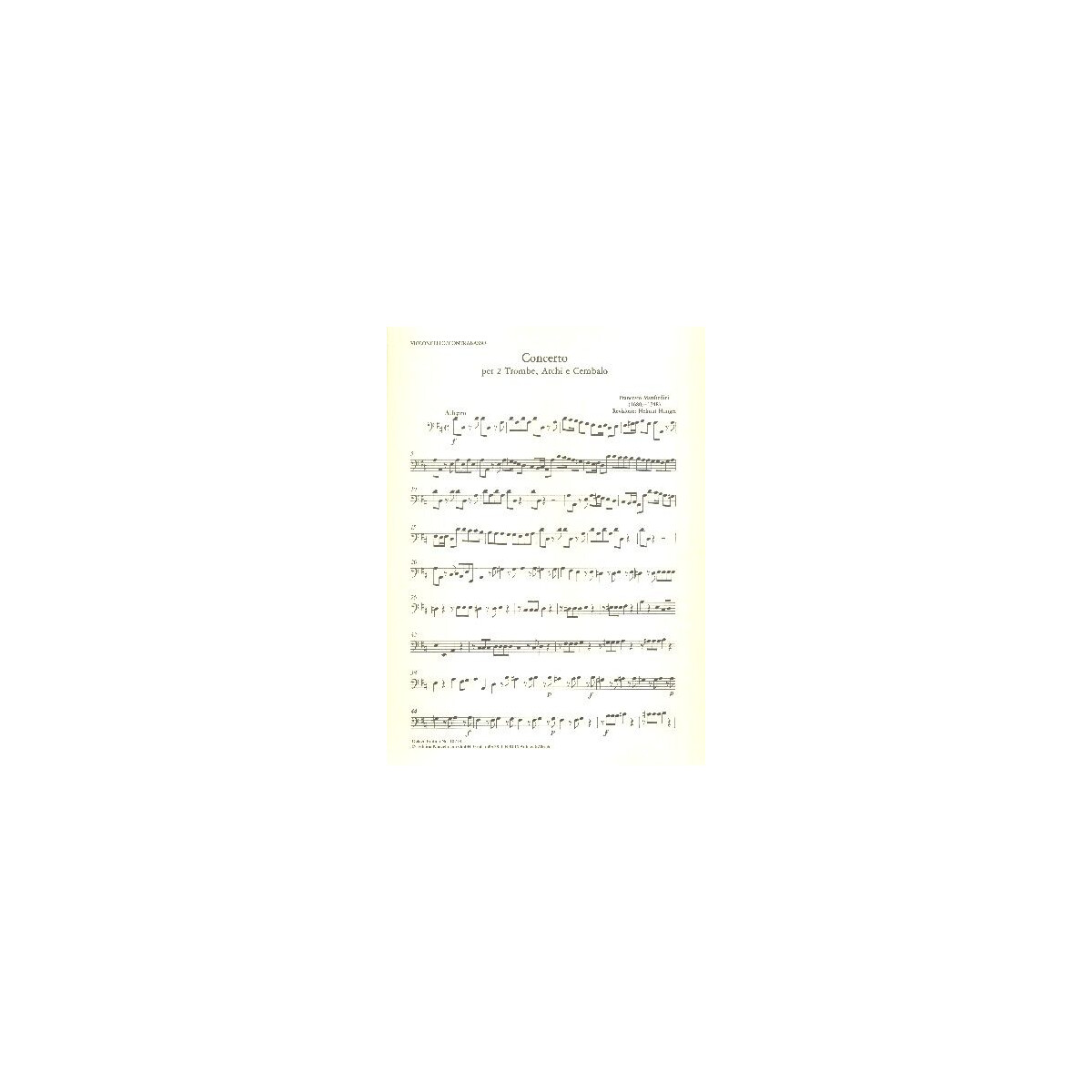 Konzert für 2 Trompeten, Streichorchester