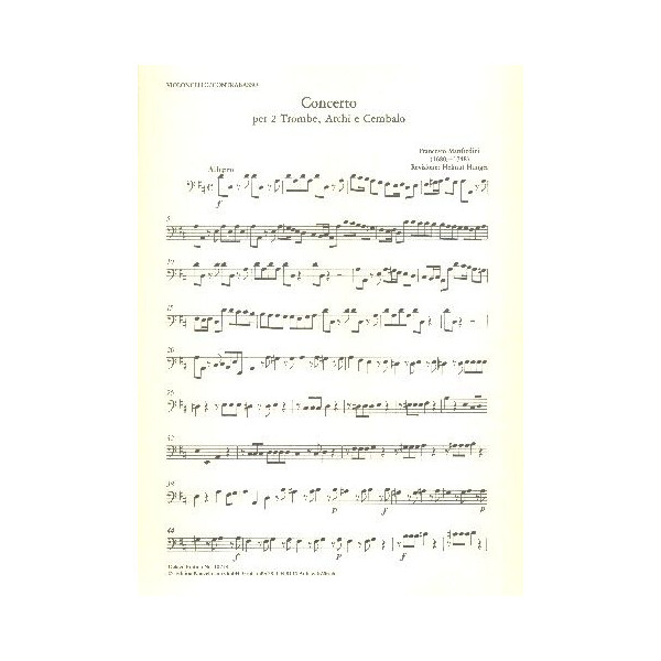 Konzert für 2 Trompeten, Streichorchester