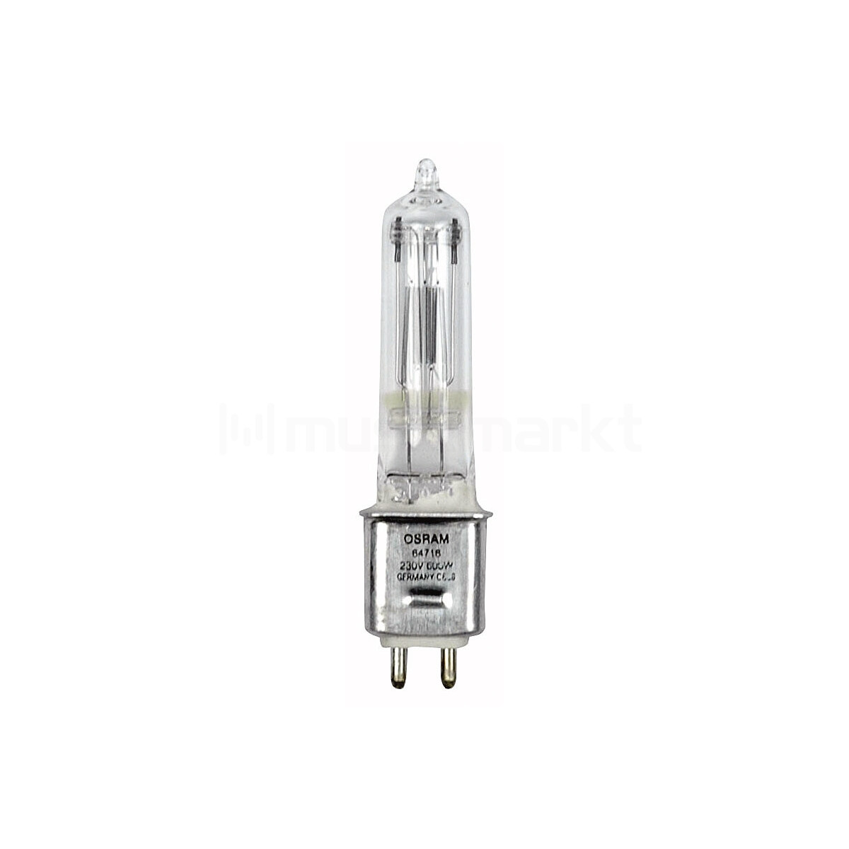 Osram 64716GKV 240V/600W G-9.5 250h 3200K