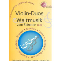 Weltmusik vom Feinsten: für 2 Violinen