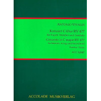 Konzert C-Dur RV477 für Fagott,