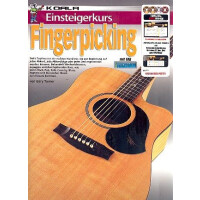 Einsteigerkurs Fingerpicking (+2 DVDs +CD +DVD-ROM):