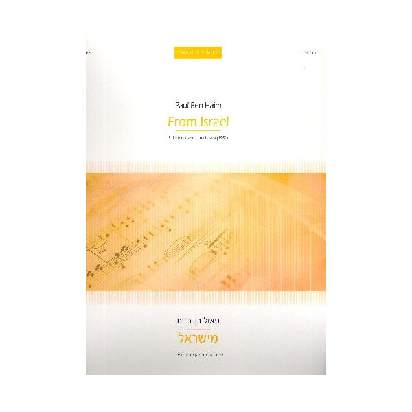 From Israel Suite for orchestra