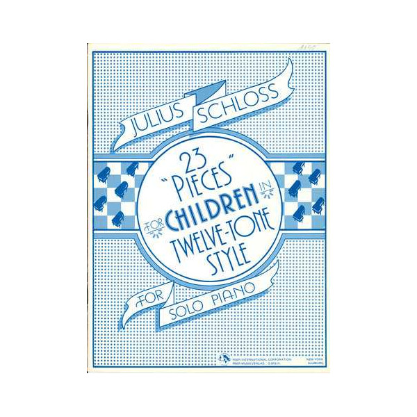 23 Pieces for Children for piano