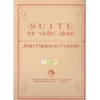 Suite for violin alone